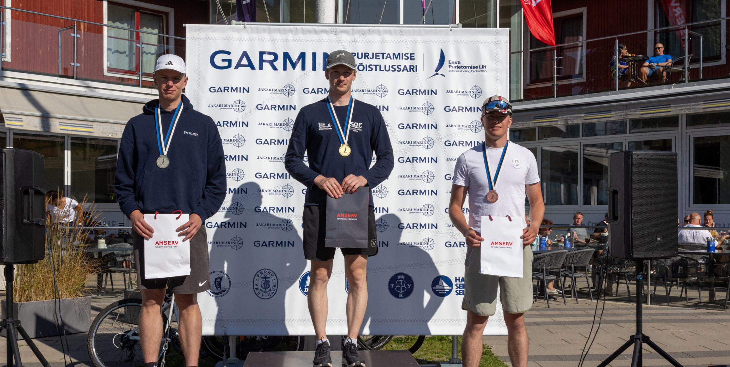 Garmin Purjetamise Võistlussari jätkus Pärnus, ILCA 7 Eesti meistritiitel läks Bo Aaron Kooserile