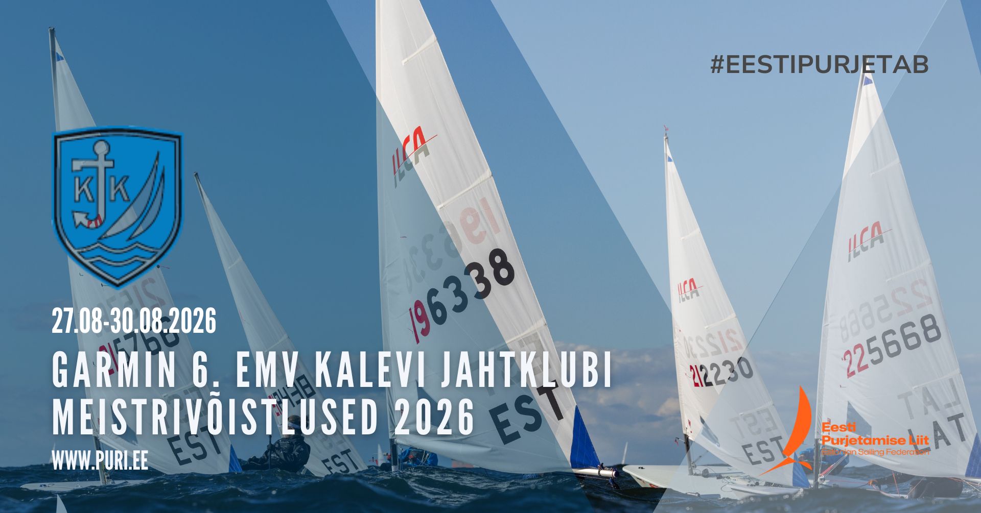 Registreeru Kalevi Jahtklubi meistrivõistlustele hiljemalt esmaspäeval
